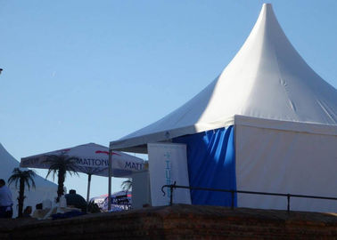 6x6m الصينية قبعة أكشاك الألومنيوم بك خيمة مع خيمة واضحة سبان لحدث في الهواء الطلق