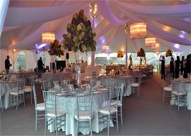 عالية القوة الأبيض للماء الزفاف خيام الحدث كبير A شكلت خيمة ل 600 مقاعد