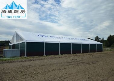 المجلفن الصلب 30x50m خيام الحدث الرياضي ، أبيض PVC سقف الألومنيوم سرادق