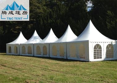 خيمة الألومنيوم سبائك الألومنيوم الأبيض سرادق حزب 8x8M ، في الهواء الطلق خيمة الزفاف النمط الأوروبي