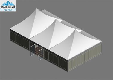 سبائك الألومنيوم منتجع معبد خيمة المظلة للحدث في الهواء الطلق مع ABS الجدار