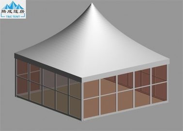 متعددة الطبقات للماء الستارة خيمة 20 × 20M مع سقف أبيض ساندويتش لوحة الجدار