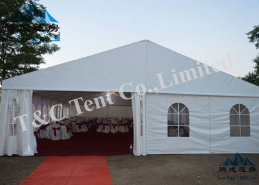 خيمة الحدث الزفاف خفيف عزل الصوت مع الأبيض الأعلى سقف بك النسيج